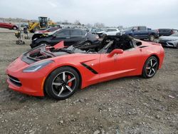 Chevrolet salvage cars for sale: 2015 Chevrolet Corvette Stingray 2LT