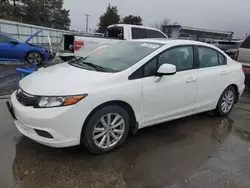 Salvage cars for sale at Moraine, OH auction: 2012 Honda Civic EX