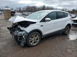 Salvage cars for sale from Copart Chalfont, PA: 2017 Ford Escape SE