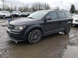 Dodge salvage cars for sale: 2018 Dodge Journey SE