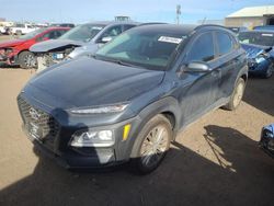 Salvage cars for sale from Copart Brighton, CO: 2018 Hyundai Kona SEL