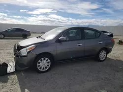 Salvage cars for sale from Copart Adelanto, CA: 2019 Nissan Versa S