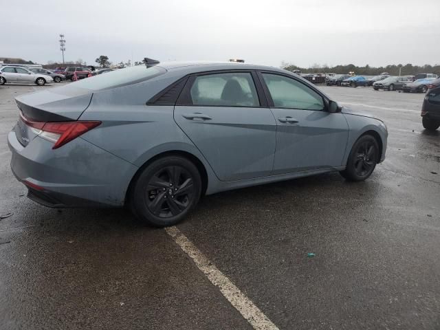 2022 Hyundai Elantra Blue