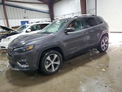 Salvage cars for sale from Copart West Mifflin, PA: 2019 Jeep Cherokee Limited