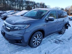 Honda Pilot EXL salvage cars for sale: 2021 Honda Pilot EXL