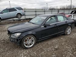 Salvage cars for sale at Louisville, KY auction: 2013 Mercedes-Benz C 300 4matic