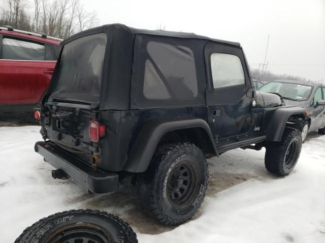 1998 Jeep Wrangler / TJ SE