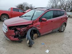 Salvage cars for sale at Oklahoma City, OK auction: 2018 Ford Escape SEL