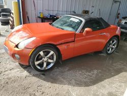 Salvage cars for sale from Copart Riverview, FL: 2008 Pontiac Solstice