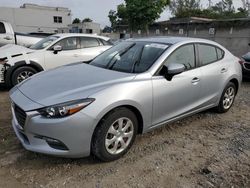 Vehiculos salvage en venta de Copart Opa Locka, FL: 2018 Mazda 3 Sport