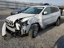 Jeep salvage cars for sale: 2015 Jeep Cherokee Limited