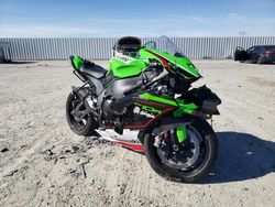 Salvage motorcycles for sale at Adelanto, CA auction: 2022 Kawasaki ZX1002 M