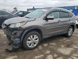 Salvage cars for sale from Copart Woodhaven, MI: 2013 Honda CR-V EXL