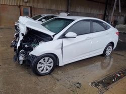 Salvage cars for sale at Gaston, SC auction: 2016 Hyundai Accent SE