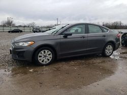 Salvage cars for sale at Louisville, KY auction: 2019 Ford Fusion S