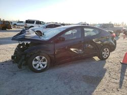 Salvage cars for sale at Houston, TX auction: 2016 Hyundai Elantra SE