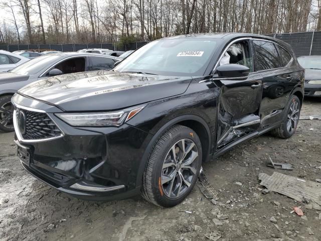 2022 Acura MDX Technology