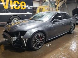 Salvage cars for sale at Elgin, IL auction: 2018 Audi S4 Premium Plus