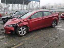 Salvage cars for sale at Spartanburg, SC auction: 2013 Hyundai Elantra GLS