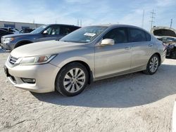 Salvage cars for sale from Copart Haslet, TX: 2013 Honda Accord EXL