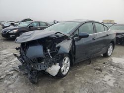 Salvage cars for sale from Copart Cahokia Heights, IL: 2017 Chevrolet Cruze LT