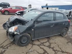 Mitsubishi salvage cars for sale: 2019 Mitsubishi Mirage ES