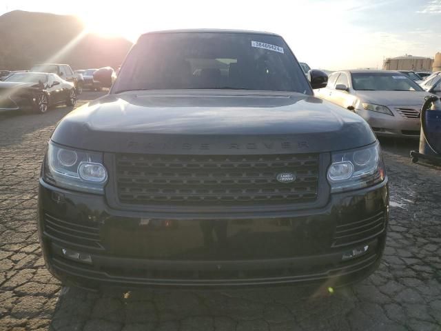 2016 Land Rover Range Rover Supercharged