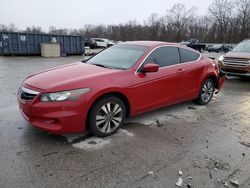 Salvage cars for sale at Ellwood City, PA auction: 2012 Honda Accord LX