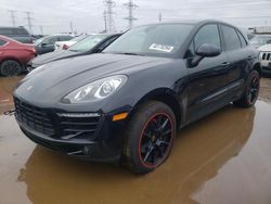 Salvage cars for sale at Elgin, IL auction: 2016 Porsche Macan S