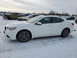 Salvage cars for sale from Copart London, ON: 2018 Acura TLX Tech