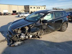 Salvage cars for sale from Copart Wilmer, TX: 2017 KIA Sportage EX