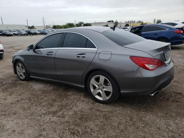 2016 Mercedes-Benz CLA 250