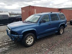 Salvage cars for sale from Copart Hueytown, AL: 2002 Dodge Durango SLT Plus