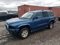 Dodge Durango slt Plus salvage cars for sale: 2002 Dodge Durango SLT Plus