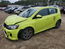 Chevrolet Sonic salvage cars for sale: 2019 Chevrolet Sonic LT