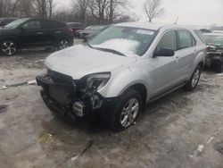 Salvage cars for sale from Copart Cicero, IN: 2017 Chevrolet Equinox LS