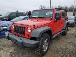 Salvage cars for sale from Copart Memphis, TN: 2015 Jeep Wrangler Unlimited Sport