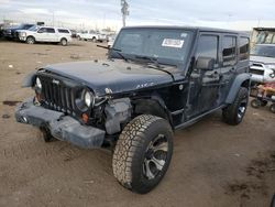 Jeep salvage cars for sale: 2011 Jeep Wrangler Unlimited Rubicon