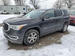 Salvage cars for sale from Copart Moraine, OH: 2017 GMC Acadia SLE