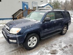 Salvage cars for sale from Copart Lyman, ME: 2005 Toyota 4runner SR5