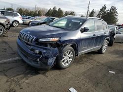 Salvage cars for sale from Copart Denver, CO: 2016 Jeep Cherokee Latitude