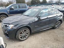 Salvage cars for sale from Copart Madisonville, TN: 2017 BMW X4 XDRIVE28I