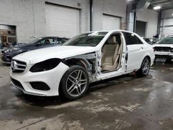 Salvage cars for sale at Ham Lake, MN auction: 2014 Mercedes-Benz E 350 4matic