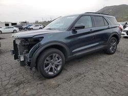 Salvage cars for sale at Colton, CA auction: 2022 Ford Explorer XLT