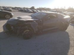Salvage cars for sale at San Antonio, TX auction: 2022 Chevrolet Camaro LT1