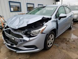 Vehiculos salvage en venta de Copart Pekin, IL: 2017 Chevrolet Cruze LS