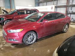 Salvage cars for sale at Eldridge, IA auction: 2015 Ford Fusion SE