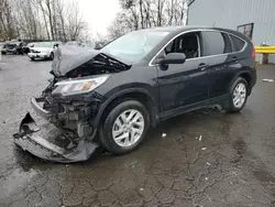 Salvage cars for sale from Copart Portland, OR: 2016 Honda CR-V EX