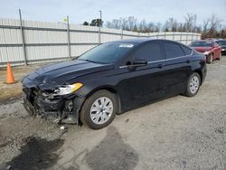 Salvage cars for sale at Lumberton, NC auction: 2019 Ford Fusion S