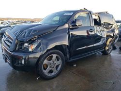 Salvage cars for sale at Grand Prairie, TX auction: 2013 Toyota Sequoia SR5